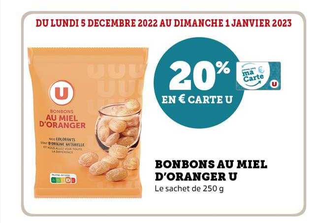 Bonbons Au Miel D'oranger U