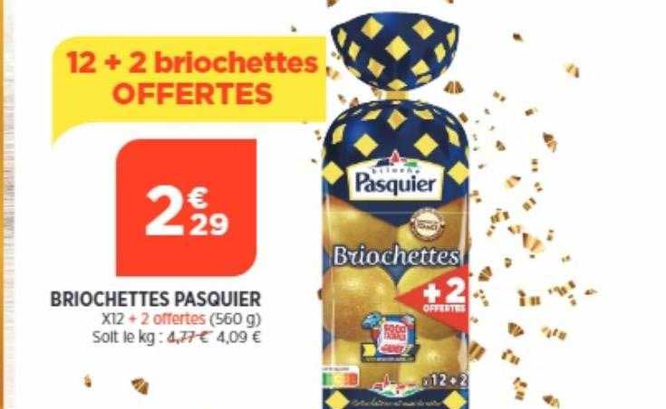 Briochettes Pasquier