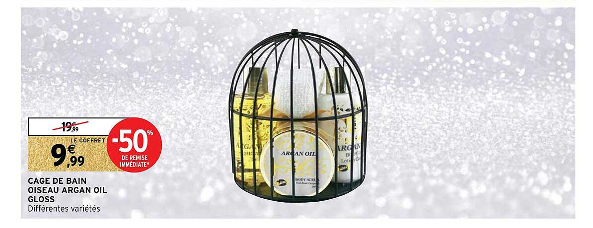 cage de bain oiseau argan oil gloss