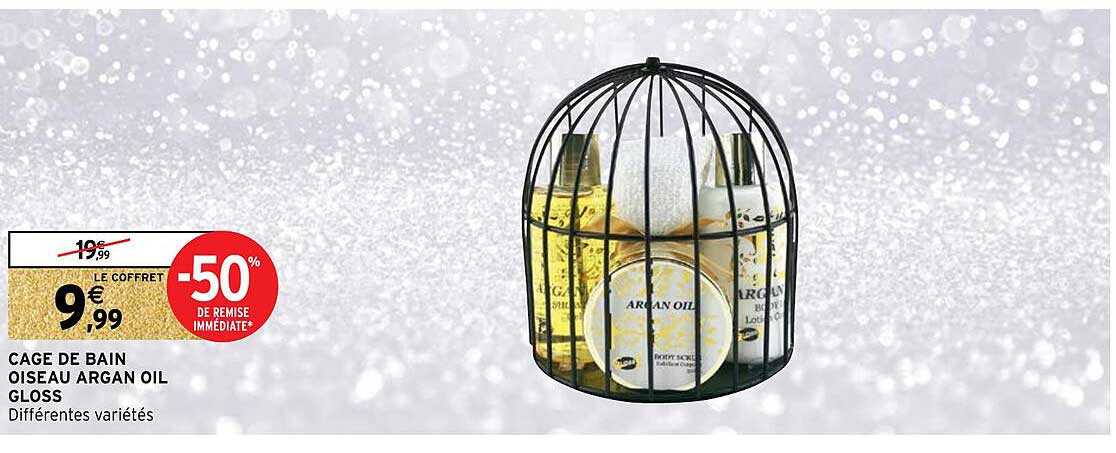 cage de bain oiseau argan oil gloss