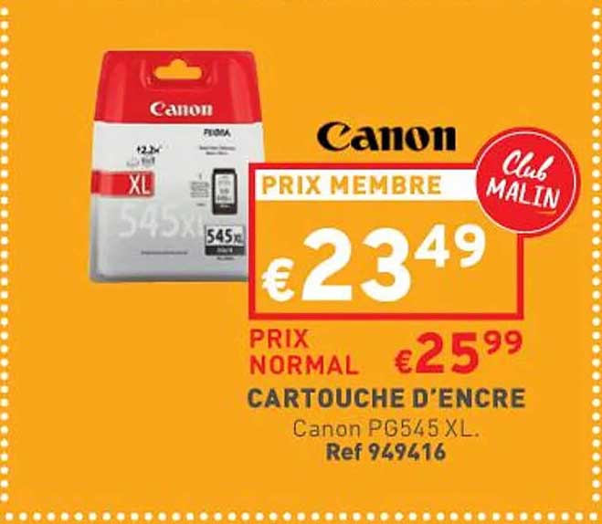 cartouche d'encre canon