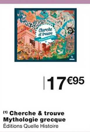 cherche & trouve mythologie grecque