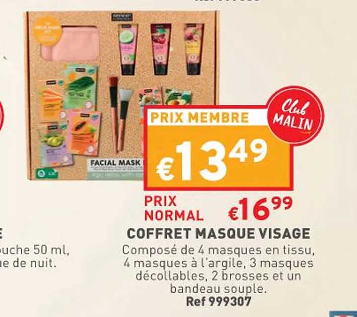 Coffret Masque Visage