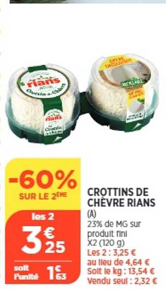 Crottins De Chèvre Rians