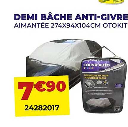 demi bâche anti-givre