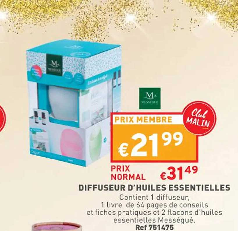 diffuseur d'huiles essentielles
