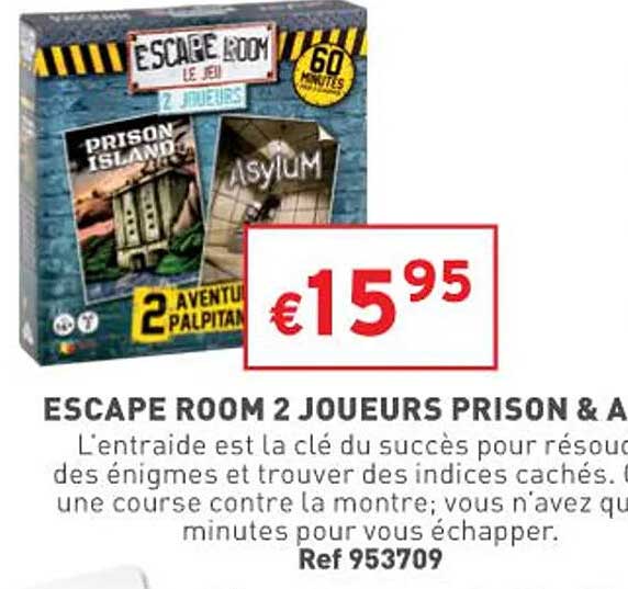escape room 2 joueurs prison & a