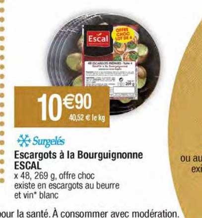 escargots à la bourguignonne escal