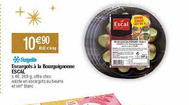 escargots à la bourguignonne escal