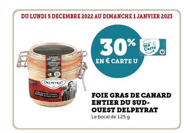 foie gras de canard entir du sud-ouest delpeyrat