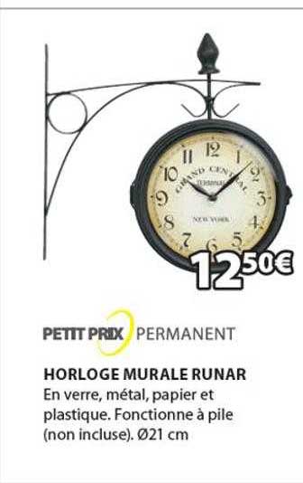 Horloge Murale Runar