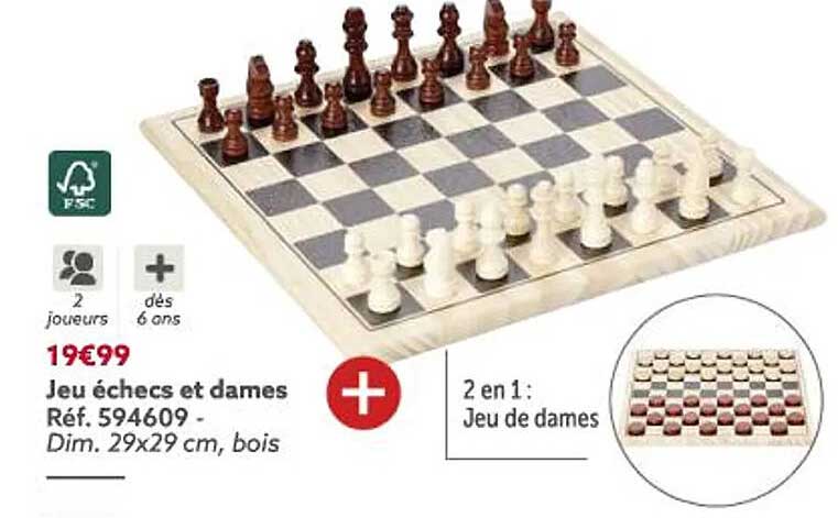 jeu échecs et dames