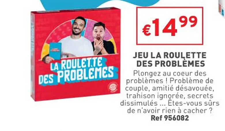 jeu la roulette des problèmes