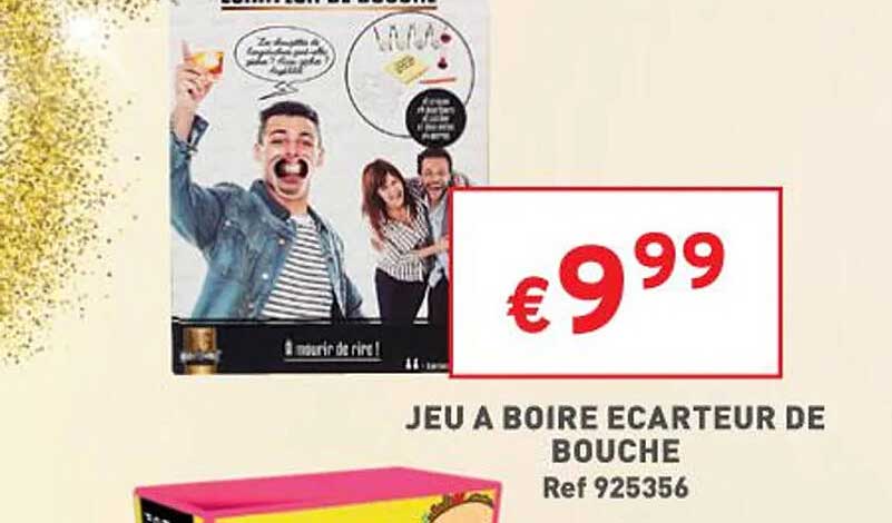 jus à boire écarteur de bouche