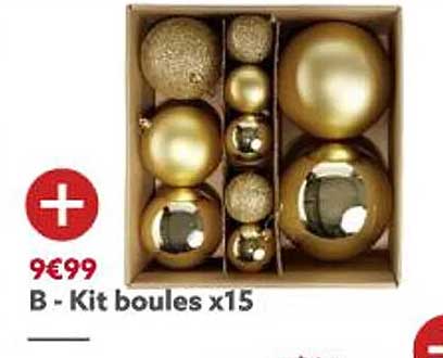 kit boules x15