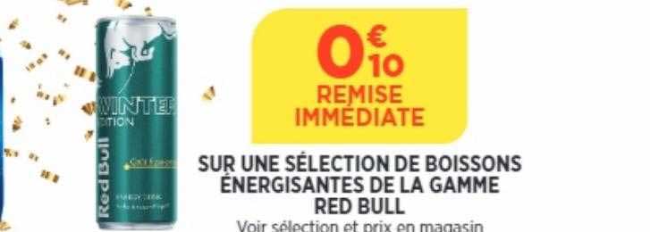 la gamme red bull