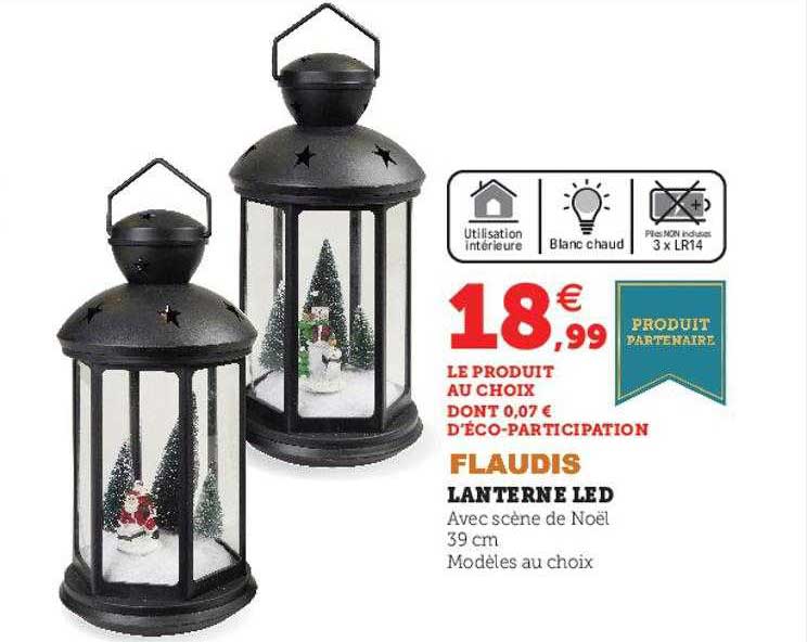 lanterne led flaudis