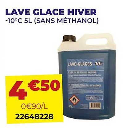 lave glace hiver