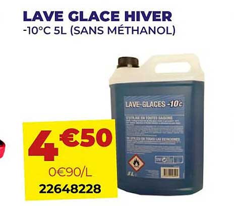 lave glace hiver