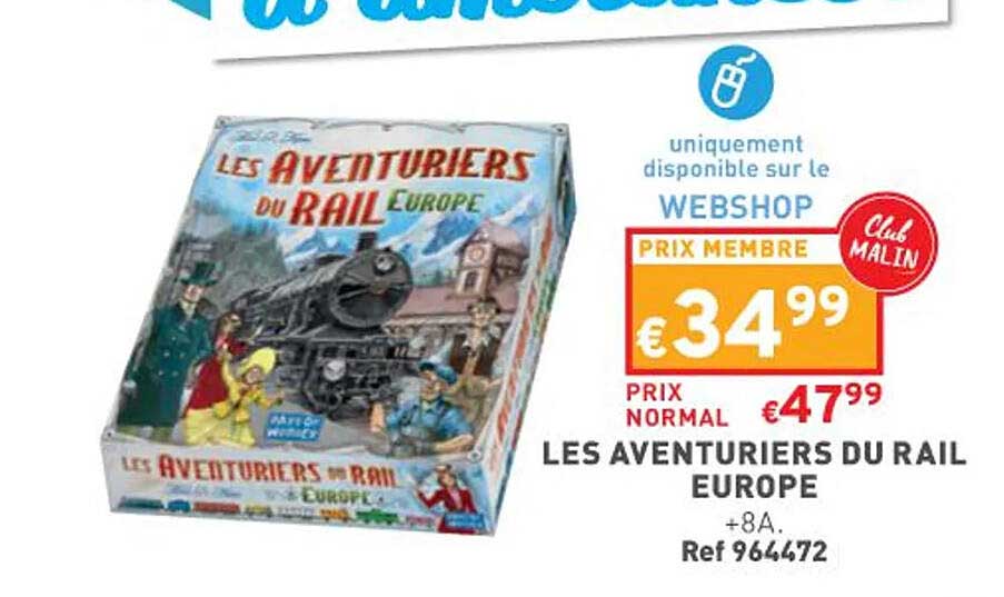 les aventuriers du rail europe