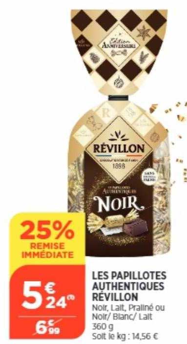 les papillotes authentiques révillon