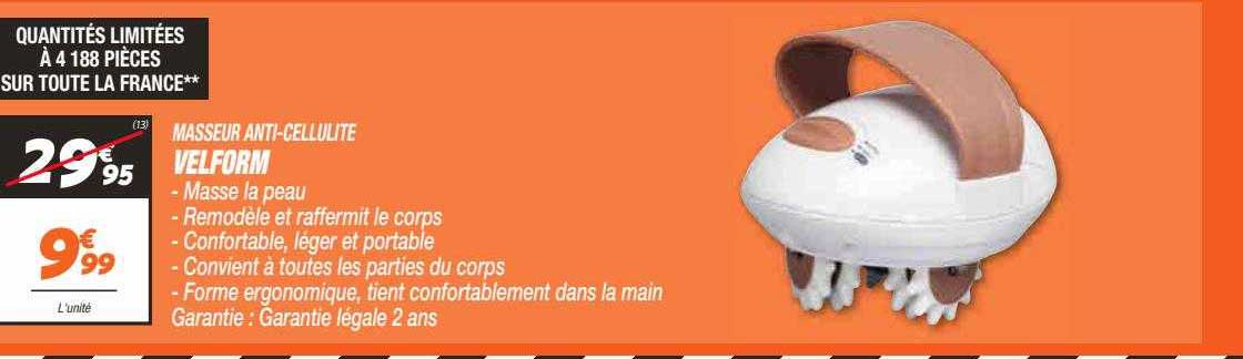 masseur anti-cellulite velform