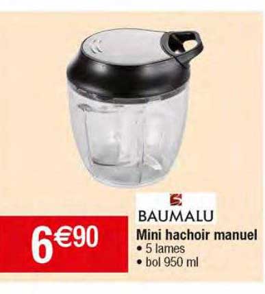Mini Hachoir Manuel Baumalu