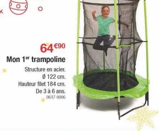 mon 1er trampoline