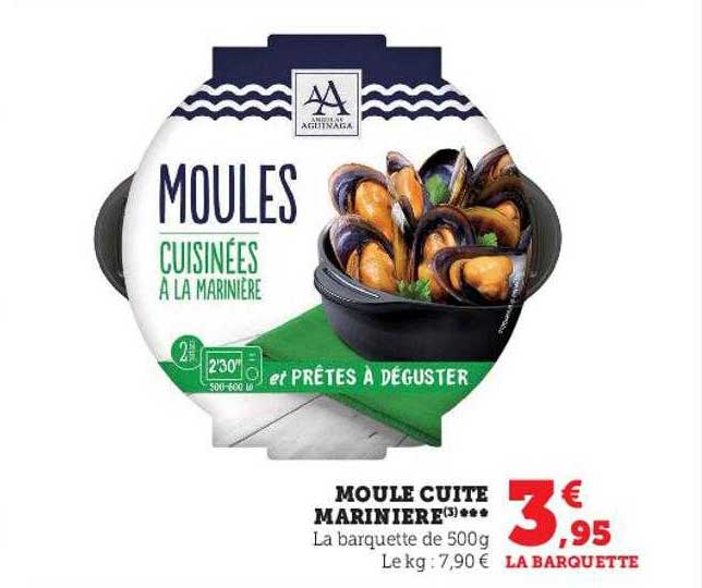 Moule Cuite Marinière