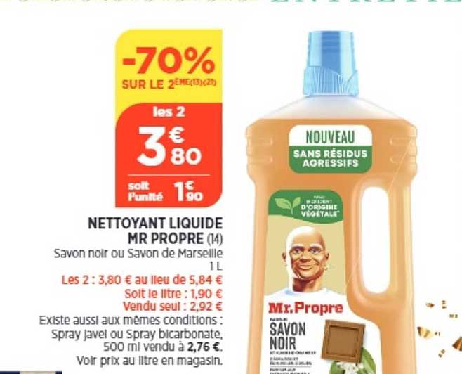 nettoyant liquide mr propre