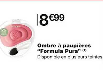 ombre à paupières "formula pura"