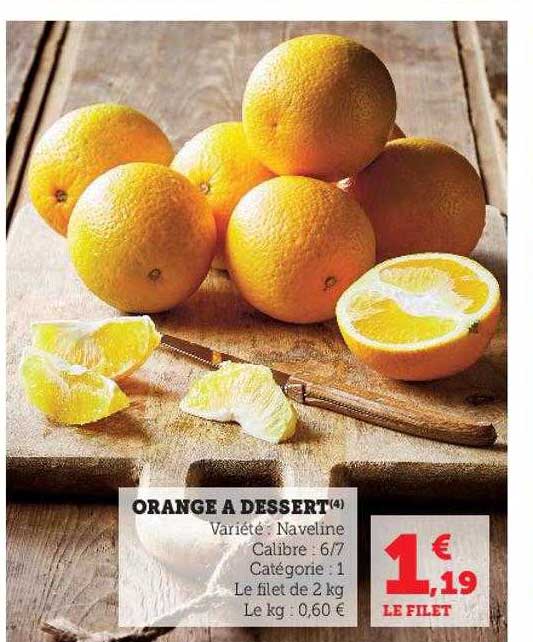 orange à dessert naveline