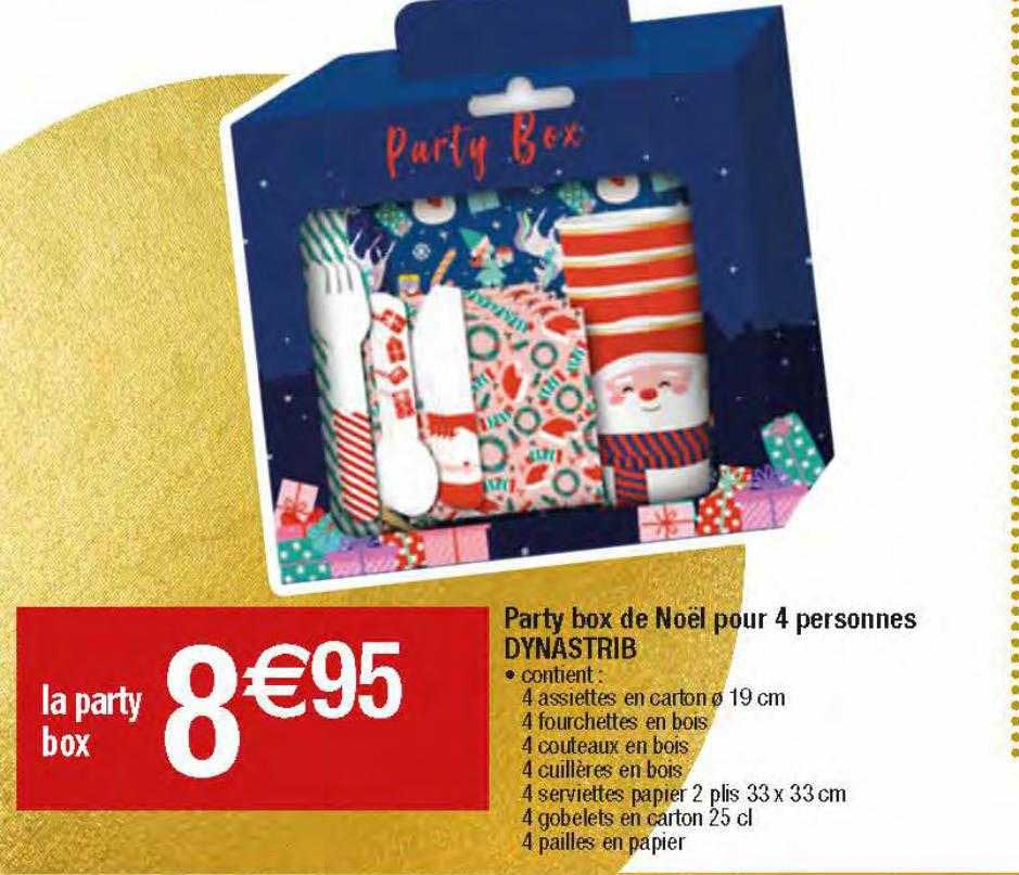 party box de noël pour 4 personnes dynastrib