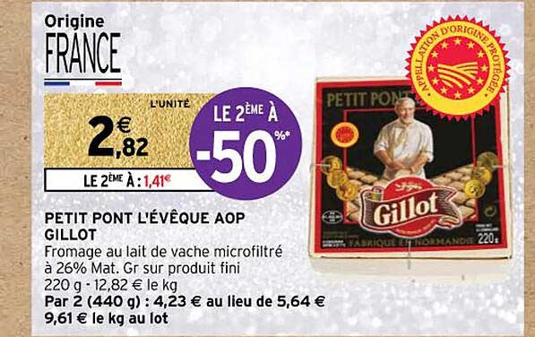 petit pont l'évêque aop gillot