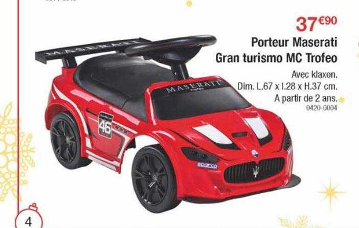 Porteur Maserati Gran Turismo Mc Trofeo