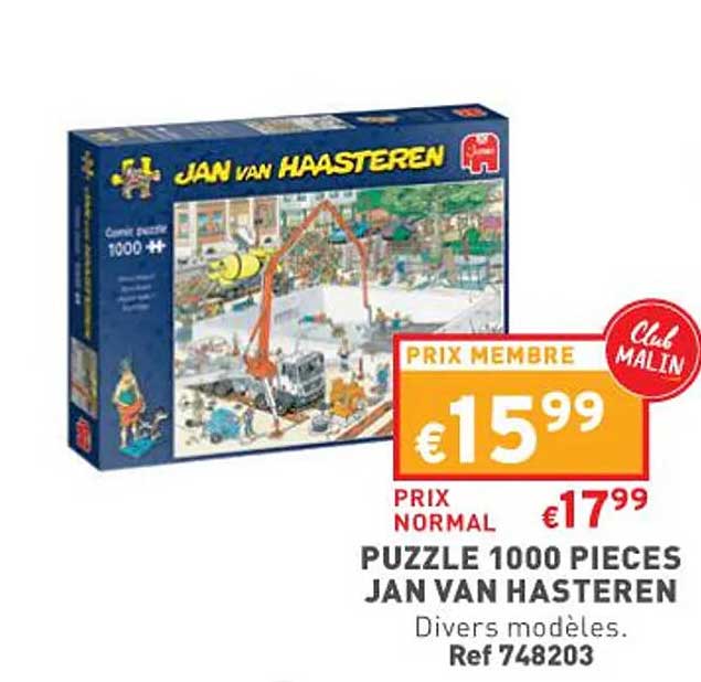 puzzle 1000 pièces jan van hasteren
