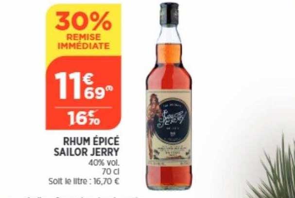 rhum épicé sailor jerry