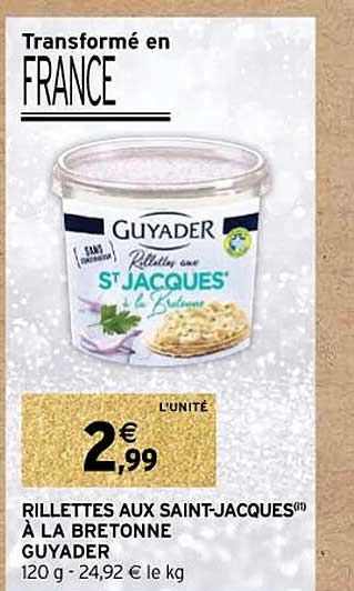 rillettes aux saint-jacques à la bretonne guyader