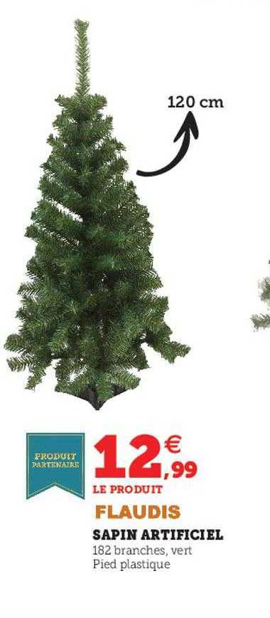 sapin artificiel flaudis