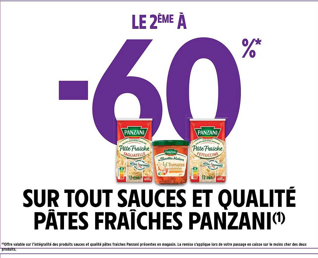 Sauces Et Qualité Pâtes Fraîches Panzani