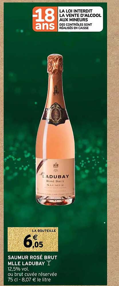 saumur rosé brut mille ladubay