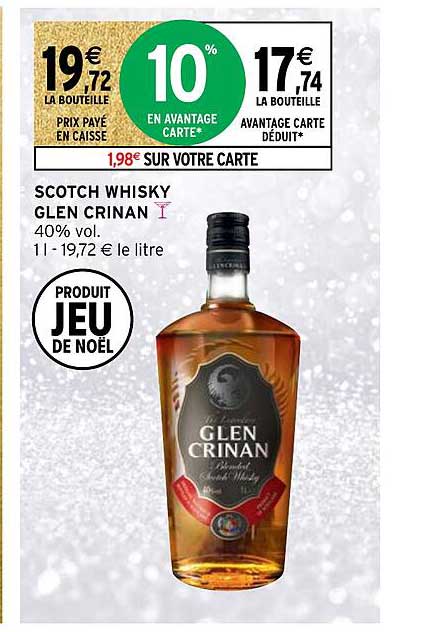 scotch whisky glen crinan