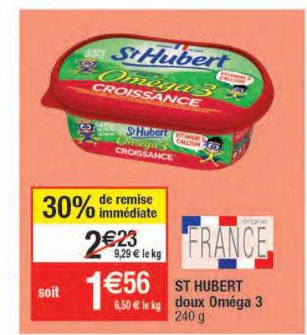 st hubert doux oméga 3