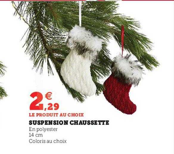 Suspension Chaussette