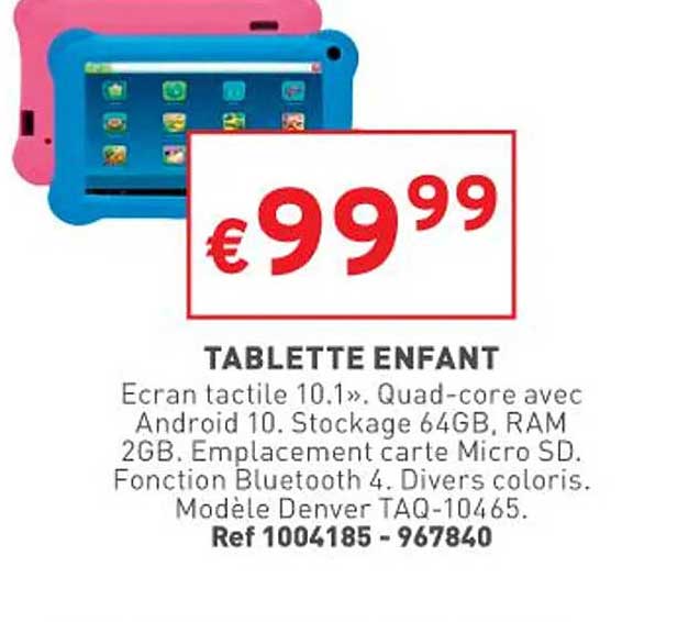 Tablette Enfant