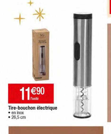 tire-bouchon électrique