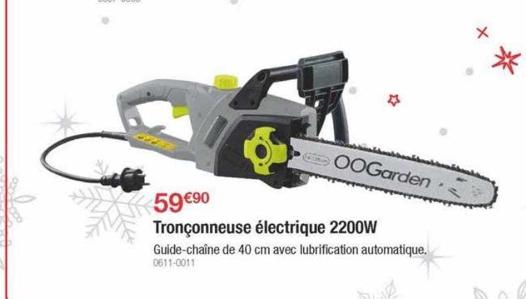 tronçonneuse électrique 2200w