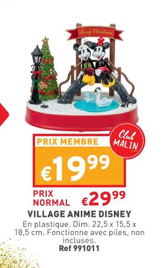 village animé disney