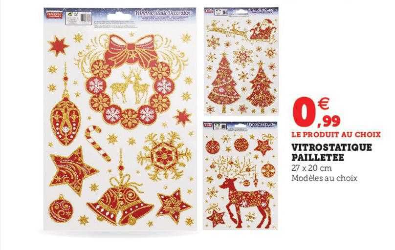 vitrostatique pailletée