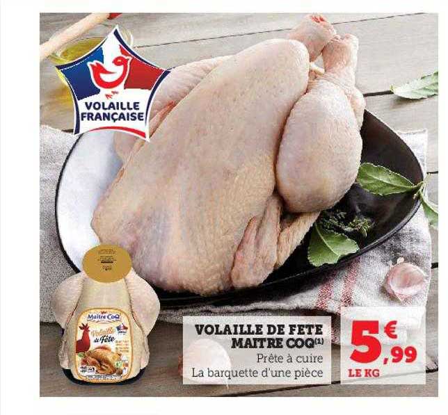 volaille de fête maître coq